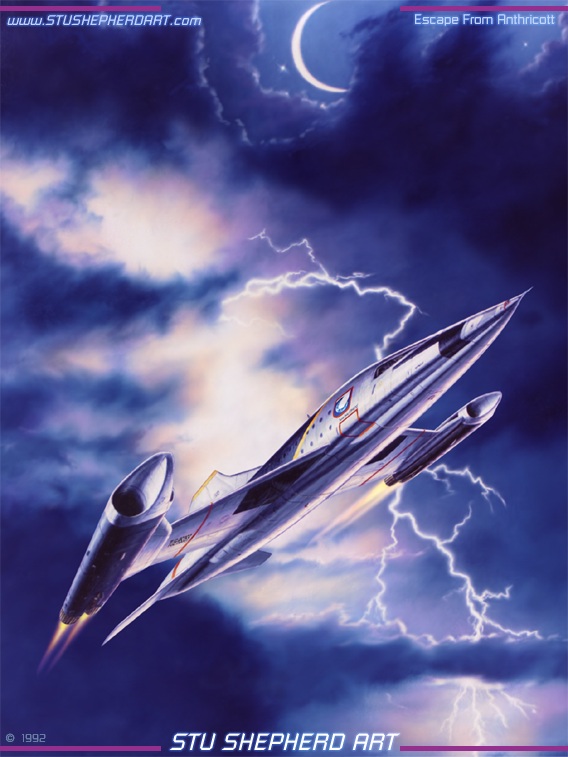 Escape From Anthricott ( Science Fiction Space Ship )