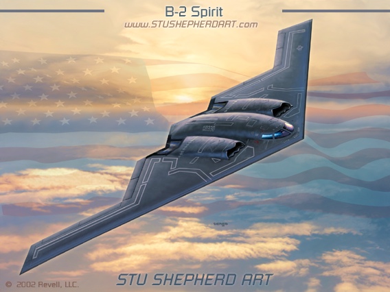 B-2 Spirit Stealth Bomber