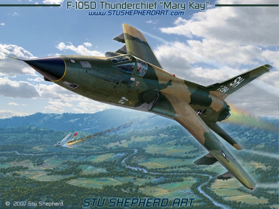 F-105D Thunderchief Vietnam 