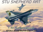 F-16C Sunset Falcons