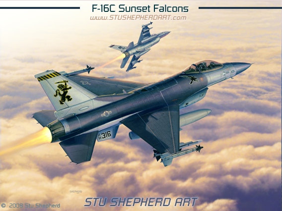 F-16C Fighting Falcons
