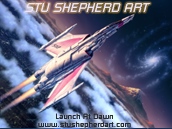 Spaceship Series: Launch At Dawn 