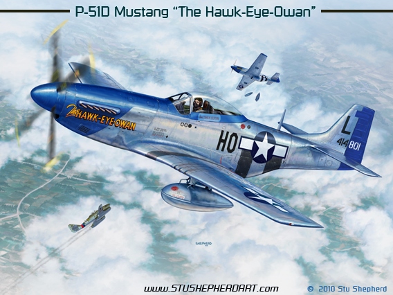 P-51D Mustang "The Hawk-Eye-Owan"